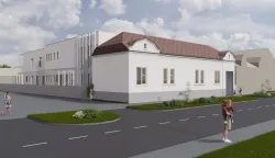 Zgrada za razrednu nastavu u Babinoj Gredivizualizacija