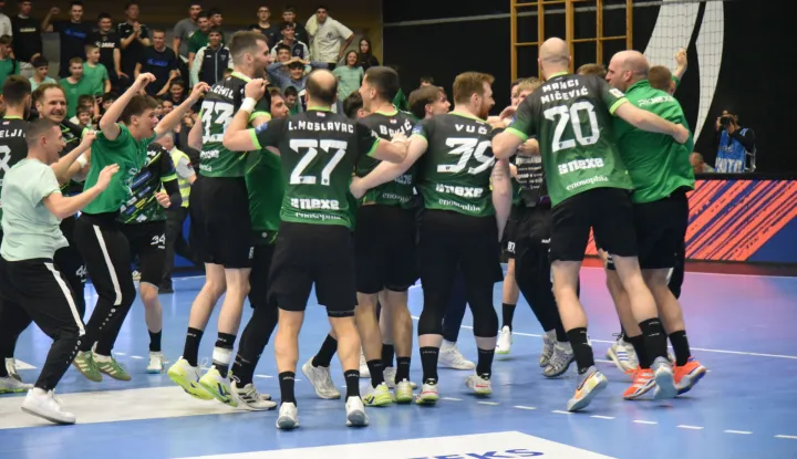 Sportska dvorana OS kralja Tomislava, Nasice - EHF Europska liga, prva utakmica cetvrfinala, RK Nexe - THW Kiel. TRAVANJ 2026FOTO: RK NEXE