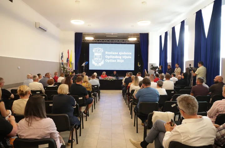 Osijek, 17. 07. 2026., Općina Bilje, Svečana sjednica Općinskog vijeća Općine BiljeSNIMIO BRUNO JOBST