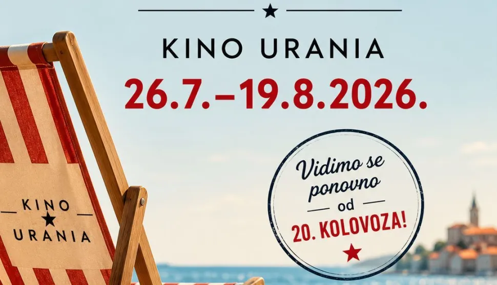 Kino Urania uskoro na godi&scaron;njem odmoru
