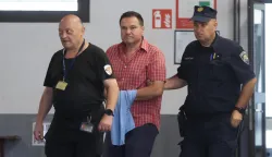 23.07.2026., Zagreb - Damir Segota doveden je u prostorije USKOK-a na ispitivanje. Photo: Sanjin Strukic/PIXSELL