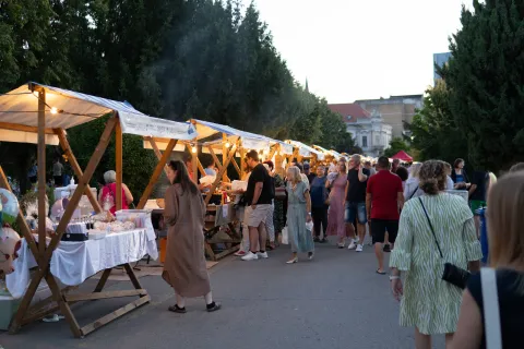 Osijek, 25. 7. 2026., Osječka ljetna noćosječka ljetna noć; promenada; centar; Trg Slobode; sadržaji; zabava; kultura; posjetitelj