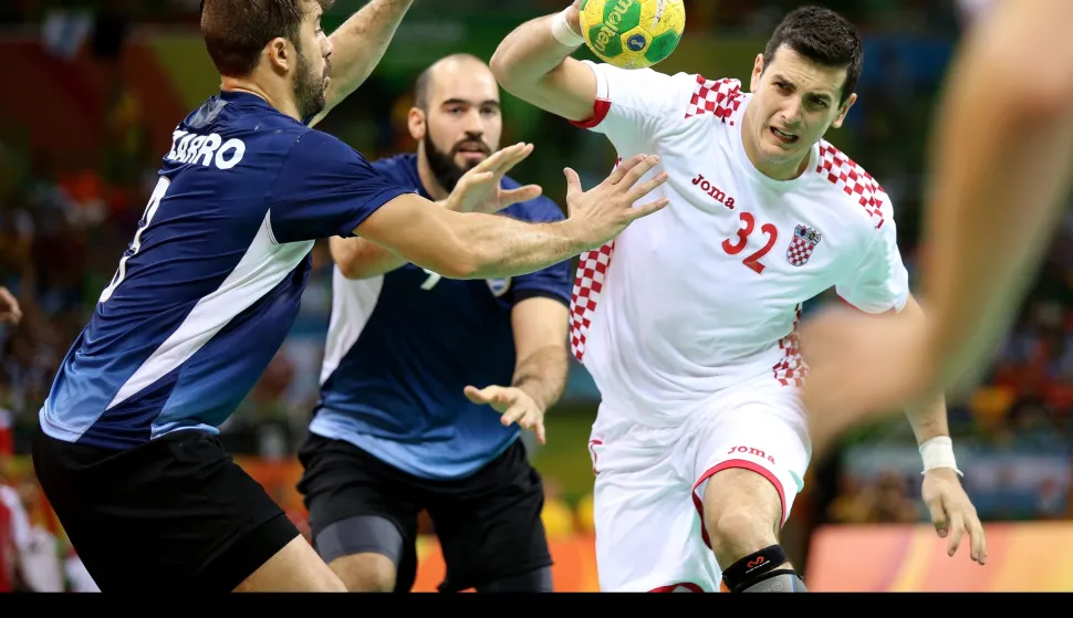09.08.2016., Rio de Janeiro - Olimpijske igre Rio 2016. Rukomet, 2. kolo, skupina A, Hrvatska - Argentina. Ivan Sliskovic. Photo: Igor Kralj/PIXSELL