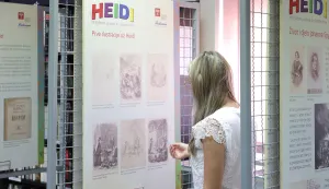 Čepin, 28. 07. 2026., Čepin, Centar za kulturu, knjižnica, Heidi, putujuća izložba o Heidi, putujuća izložba,  SNIMIO BRUNO JOBST