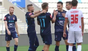 Osijek, 18. 07. 2026, Opus Arena, nogomet, prijateljska utakmica, Osijek - Honved. Ivan Dolček (19).snimio GOJKO MITIĆ