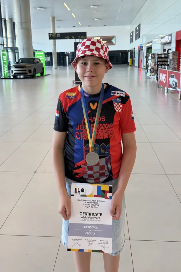 10. europska juniorska informatička olimpijada - EJOI 2026Filip Udovčić