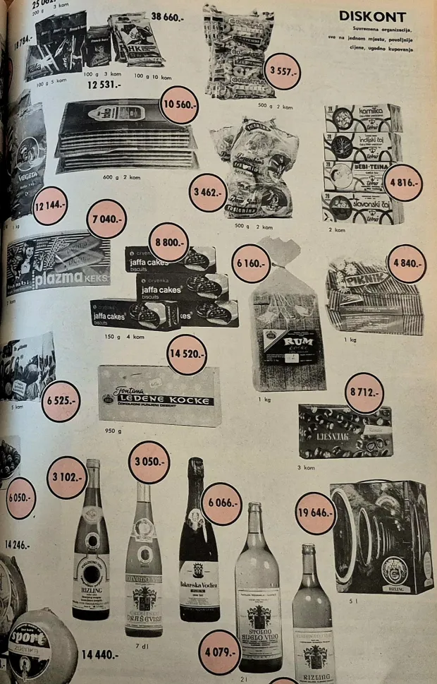 Reklame iz 80-ih - Glas Slavonije