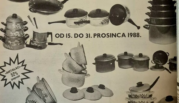 Reklame iz 80-ih - Glas Slavonije