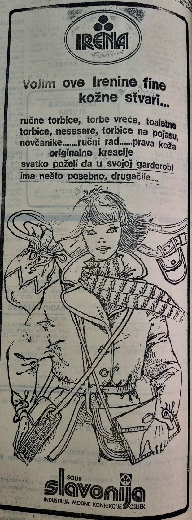 Reklame iz 80-ih - Glas Slavonije