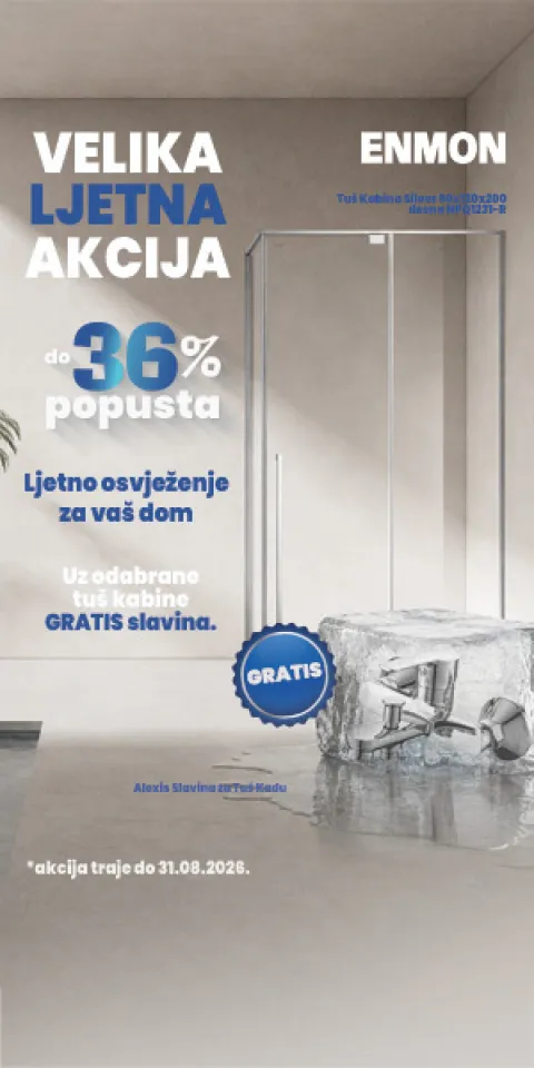 Ljeto je idealno vrijeme za uređenje doma. Dulji dani i vi&scaron;e vremena za realizaciju planova mnoge potiču na renovaciju kupaonice, obnovu interijera ili zavr&scaron;ne radove koji će prostoru dati potpuno novi izgled.