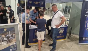 Prezentacija kampanje "Postani policajac/policajka", pu osječko-baranjska, ljeto 2026.