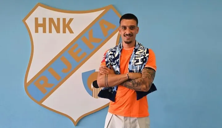 NK Rijeka je predstavila novog igrača u svom rosteru, na Rujevicu je stigao povremeni slovenski reprezentativni vratar Igor Vekić.FOTO: HNK RIJEKA
