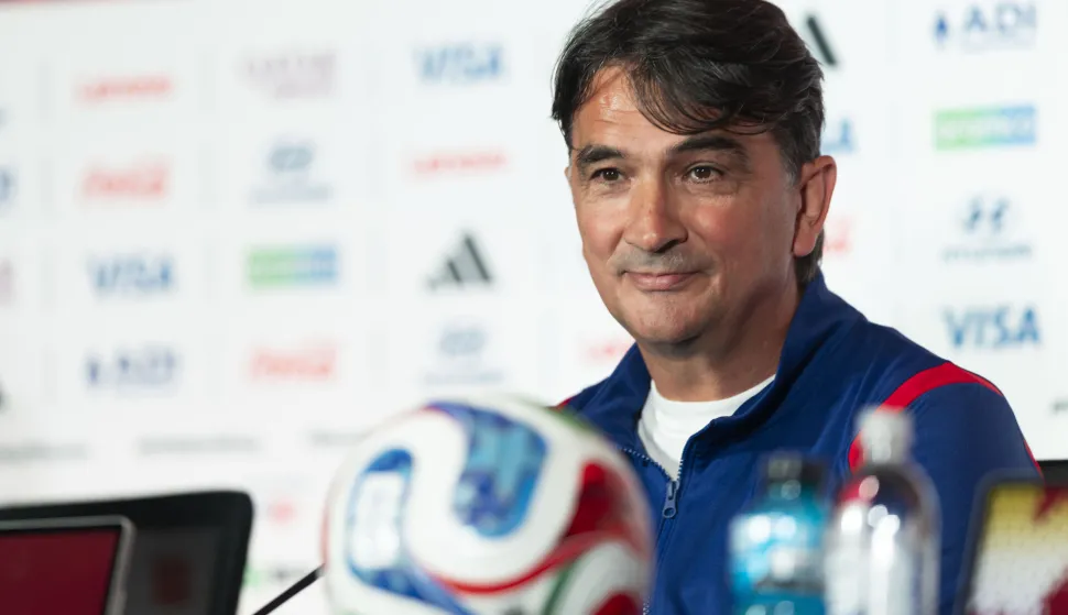 Toronto, 22.06.2026 - Konferencija za medije trenera Hrvatske Zlatka Dalića i Matea Kovačića. Na fotografiji Zlatko Dalić.foto HINA/ Daniel KASAP/ dk