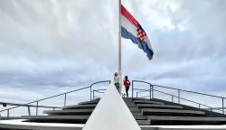 Vukovar, 14. 11. 2024., Vukovar - reportaža, vodotoranj, pastoralni centar, imena poginulih ploča, hotel Dunav, centar grada, memorijalno grobljeSNIMIO BRUNO JOBST