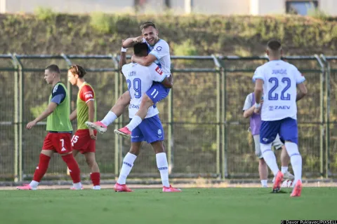 08.08.2026., Gradski stadion, Velika Gorica - SuperSport HNL, 2. kolo, NK Rudes - NK Osijek. Nail Omerovic Photo: Davor Puklavec/PIXSELL