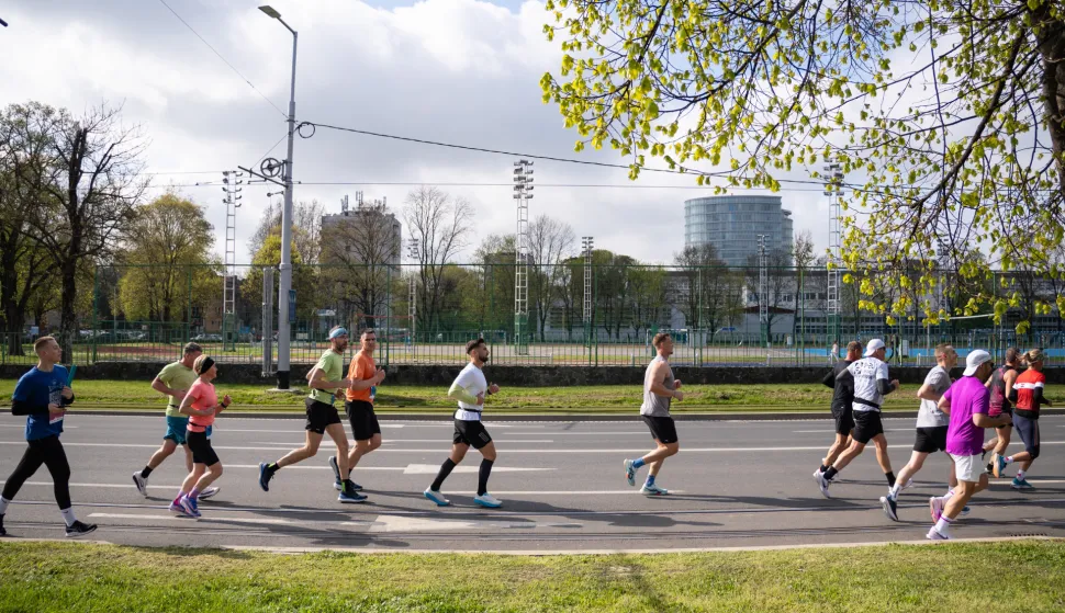 Osijek, 11. 4. 2026., Osječki Ferivi polumaratonpolumaraton; Ferivi; natjecatelji; trčanje; natjecanje; sport