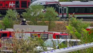 Zagreb, 8.8.2026.- U sudaru teretnog i putni?kog vlaka koji se u subotu prijepodne dogodio izme?u Svetog Ivana ?abnog i Gradeca ima ozlije?enih, ali prema zasad dostupnim informacijama nema poginulih, izvijestila je H? Infrastruktura. Na mjestu su nesre?e policija, hitna pomo? i druge nadle?ne slu?be. foto HINA/ Ozren ?PIRANEC/ ua