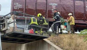 Sudar vlakova kod Bjelovara