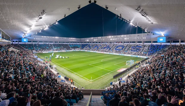 Za Nijemce je Opus Arena najljep&scaron;i stadion na Balkanu!FOTO: NK OSIJEK