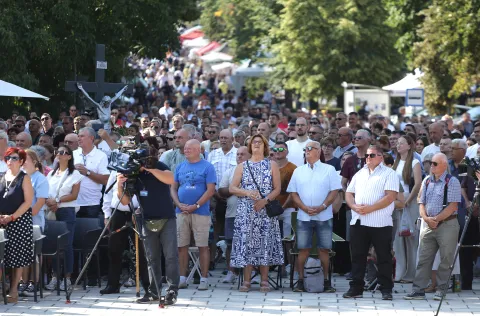 Aljma&scaron;, 15. 08. 2026., Aljma&scaron;, Velika Gospa, sveti&scaron;te, hodoča&scaron;ćeSNIMIO BRUNO JOBST