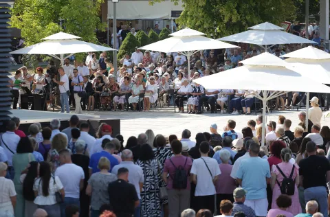 Aljma&scaron;, 15. 08. 2026., Aljma&scaron;, Velika Gospa, sveti&scaron;te, hodoča&scaron;ćeSNIMIO BRUNO JOBST