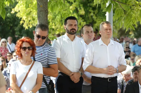 Aljma&scaron;, 15. 08. 2026., Aljma&scaron;, Velika Gospa, sveti&scaron;te, hodoča&scaron;će, Dragan Vulin; Tihomir FlorijančićSNIMIO BRUNO JOBST