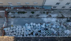 A drone view shows part of the hazardous waste in Gospic, Croatia, August, 16, 2026. REUTERS/Antonio Bronic Photo: Antonio Bronic/REUTERS