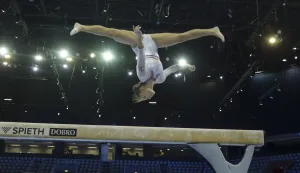 Zagreb, 11.08.2026 - Trening ženskih gimnastičkih reprezentacija održalo se uoči početka &nbsp;Europskog prvenstva u sportskoj gimnastici. Hrvatsku će na Europskom prvenstvu predstavljati: Tina Zelčić, Tijana Korent, Mila Prpić, Christina Zwicker i Erin Bakran.foto HINA/ Admir BULJUBA&Scaron;IĆ/ abu