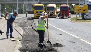 Vi&scaron;njevac, 22. 07. 2026., Ulica bana Josipa Jelačića, kolnik, cesta, početak radova, radovi, nova cestaSNIMIO BRUNO JOBST