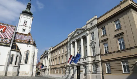 13.03.2017., Zagreb - Zgrada Sabora Republike Hrvatske. Photo: Patrik Macek/PIXSELL 