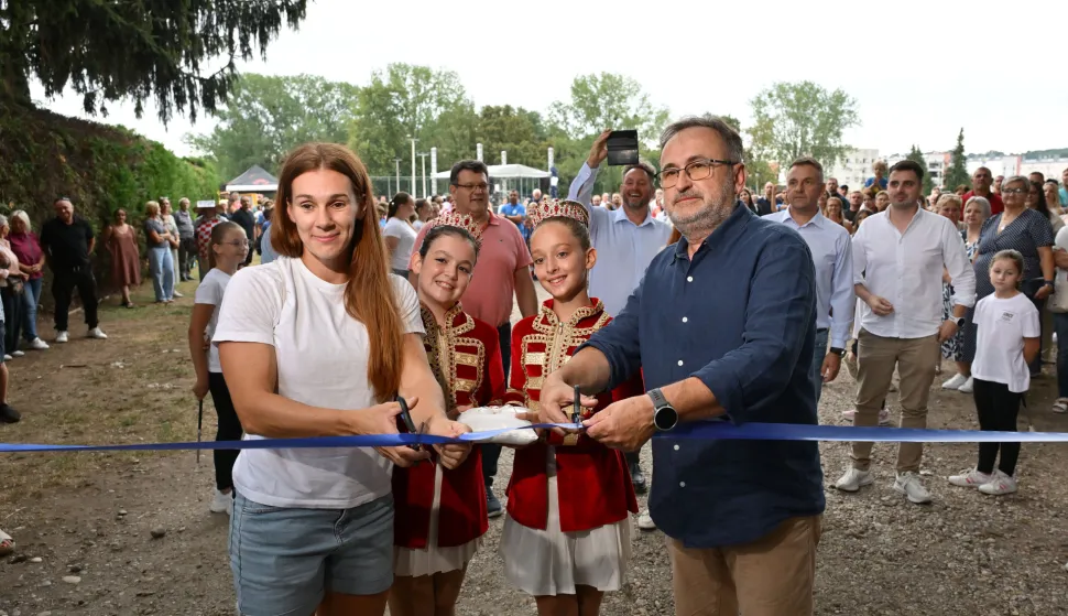 18.08.2026., Ludbreg - Svecano otvoren Sportski Park Sara Kolak. Photo: Vjeran Zganec Rogulja/PIXSELL