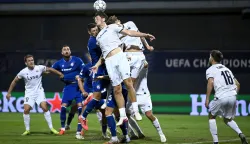 18.08.2026., stadion Maksimir, Zagreb - Prva utakmica play-offa za ulazak u UEFA Ligu prvaka, GNK Dinamo - Viking. Henrik Falchener Photo: Marko Lukunic/PIXSELL