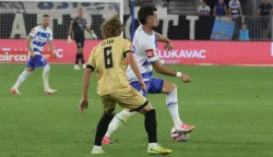 Osijek, 15. 08. 2026, Opus Arena, nogomet, SuperSport Hrvatska nogomenta liga 2026/27. Osijek - Lokomotiva. Arnen Jakupović (17).snmimio GOJKO MITIĆ