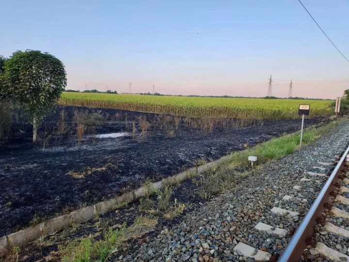Duž pruge Vinkovci-Tovarnik tijekom kasnih poslijepodnevnih sati u četvrtak do&scaron;lo je do vi&scaron;e požara zbog čega je njome i prekinut promet, a tajnik Stožera Civilne za&scaron;tite Vukovarsko-srijemske županije Ivan Kubiček istaknuo je da su sve raspoložive snage vatrogasaca upućene na teren.