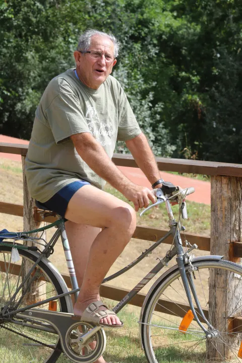 Kopačevo, 19. 08. 2026, Park prirode, Kopački rit. Reportaža, nizak vodostaj, su&scaron;a u Kopačkom ritu. Mje&scaron;tanin Kopačeva.snimio GOJKO MITIĆ