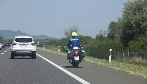 Zdenčina, 31.07.2026. - Prometna nesreća na autocesti A1 između naplate Lučko i čvora Donja Zdenčina. foto HINA/ Tomislav BRĐANOVIĆ/ tb