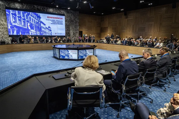 Zagreb, 25.8.2026 - Otvaranje godi&scaron;nje konferencije veleposlanika, generalnih konzula, konzula i vojnih izaslanika Republike Hrvatske. Foto Hina/ Dario GRZELJ/ dag