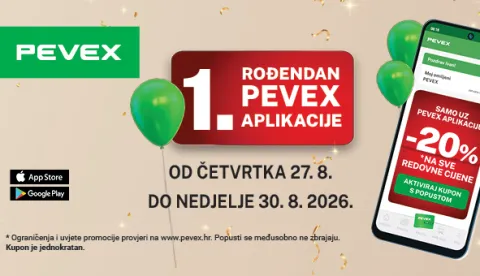 pevex aplikacija