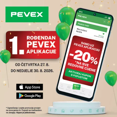 pevex aplikacija