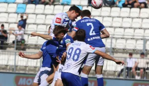 Osijek, 22. 05. 2026, Opus Arena, nogomet, Osijek - Slaven Belupo, SuperSport HNL 25/26. Milo&scaron; Jovićić (98).snimio GOJKO MITIĆ