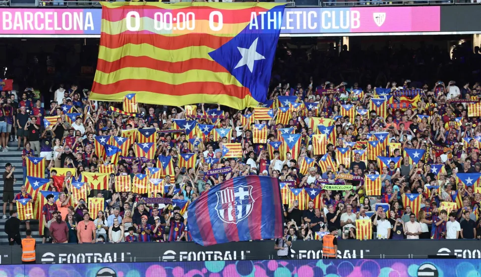 Camp Nou preplavili simboli katalonskog pokreta za neovisnost