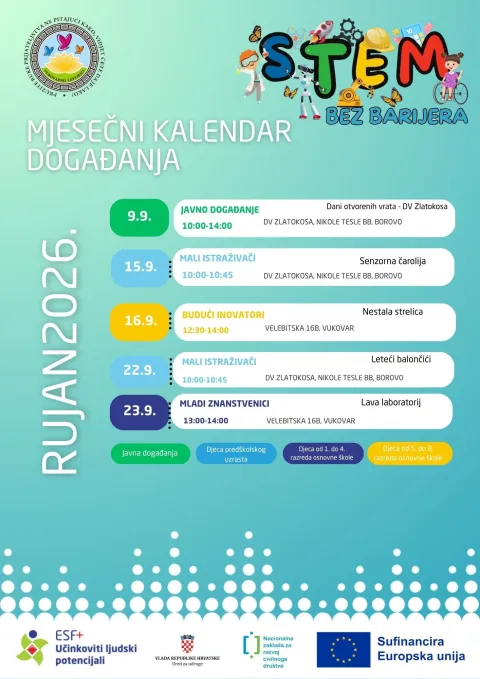 Stem bez barijera 01.09.2026.