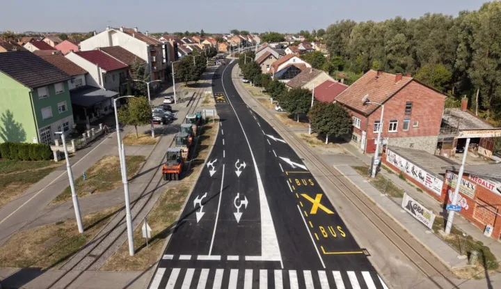 Obnovljena cesta u Vi&scaron;njevcu