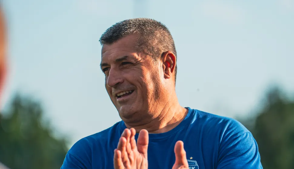Trener Robert &Scaron;pehar odlično raspoložen na početku priprema