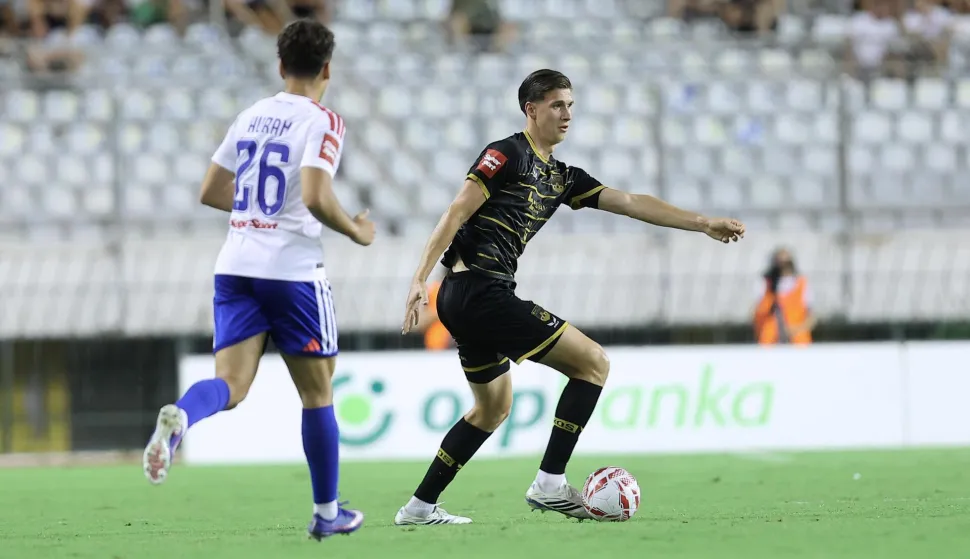 23.08.2026., stadion Poljud, Split - SuperSport HNL 2026./2027., 04. kolo, HNK Hajduk - NK Osijek. Ivano Kolarik Photo: Ivana Ivanovic/PIXSELL