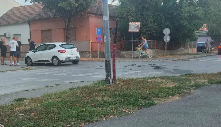 Sudar u ponedjeljak, bez ozlijeđenih