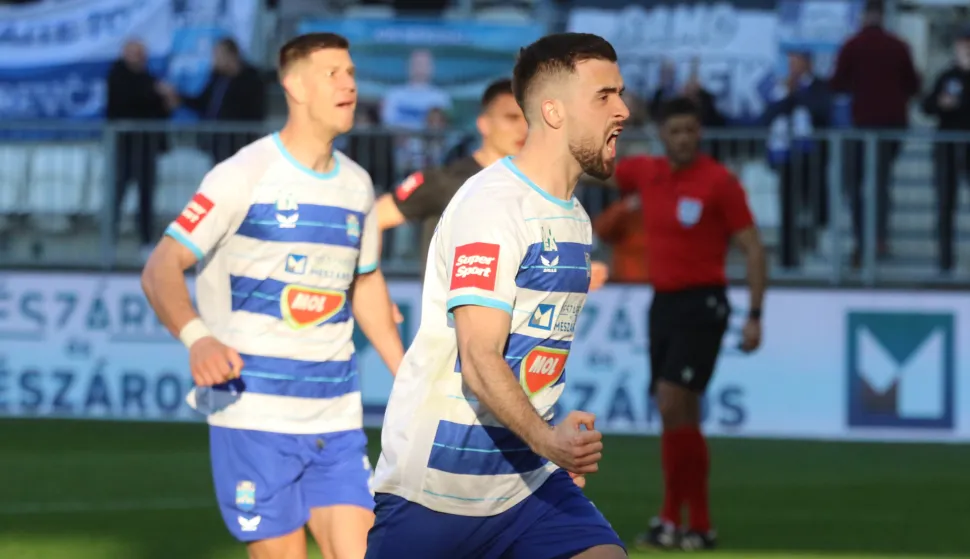 Osijek, 28. 02. 2026, Opus Arena, nogomet, Osijek - Vukovar, SuperSport HNL 25/26. Arnel Jakupović (17)snimio GOJKO MITIĆ