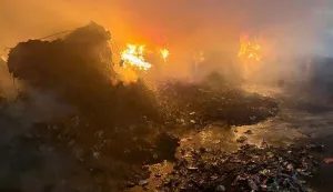 Požar u krugu tvornice Drava International