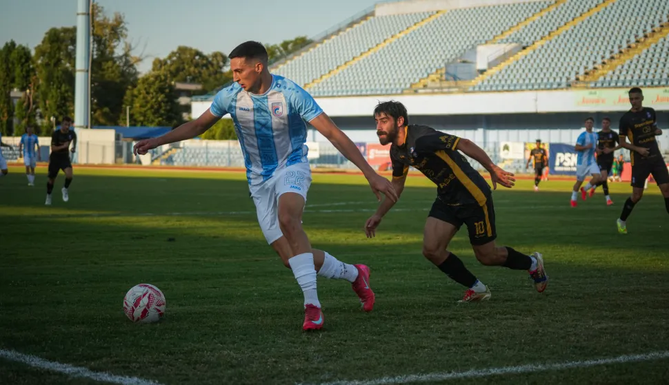 CIBALIA - SLAVIJA PLETERNICA 1:0GENERALKA ZA PRVENSTVOKOLOVOZ 2026FOTO: Leo Suhorski