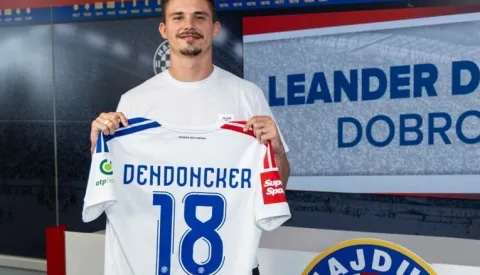 Leander Dendoncker je novi igrač HajdukaFOTO: Robert Matić/HNK Hajduk
